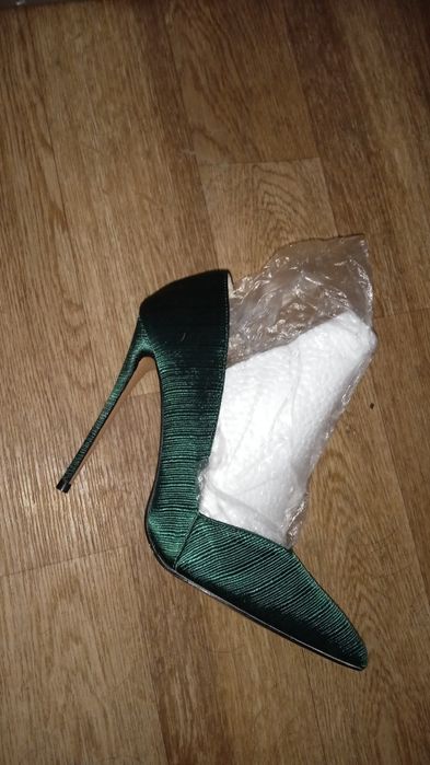 Туфли шпильки чёрные