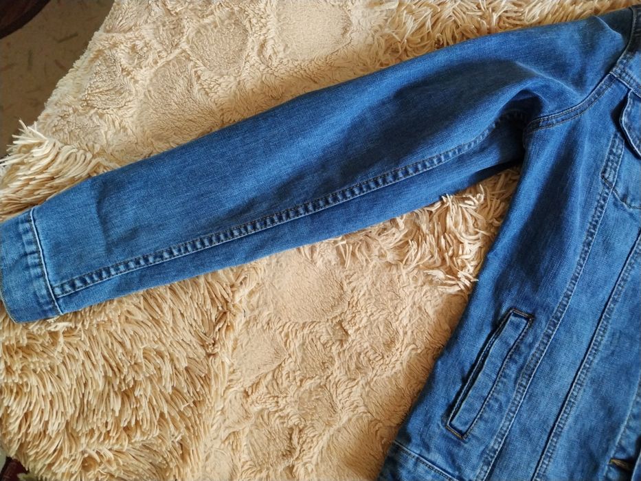 Джинсовая куртка женская р44