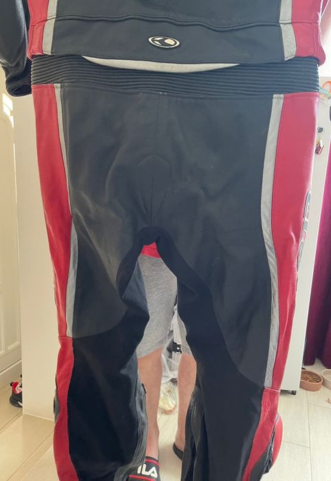 Costum moto piele 2 piese