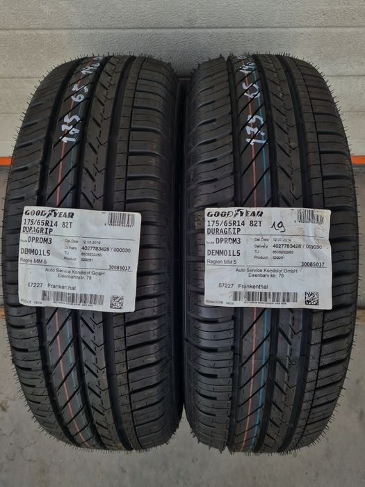 Нови летни гуми 2 броя GOODYEAR DuraGrip 175 65 R14