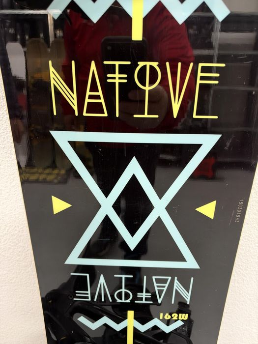 placa snowboard easy native 162 cm