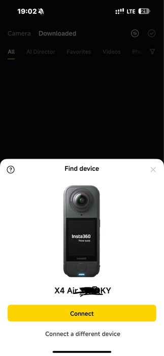 Insta 360 X4 + STICK 360