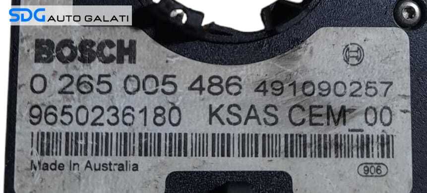 Senzor Unghi Volan Citroen C4 2004 - 2010 Cod 0265005486 9650236180 [N1423]