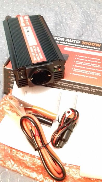 Invertor auto 12-220 V 500w