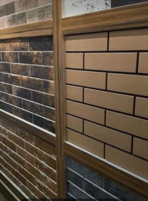 Фасадные термопанели под кирпич, клинкер( окрашенные)