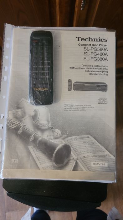 Проигрыватель CD Technics SL-PG480A