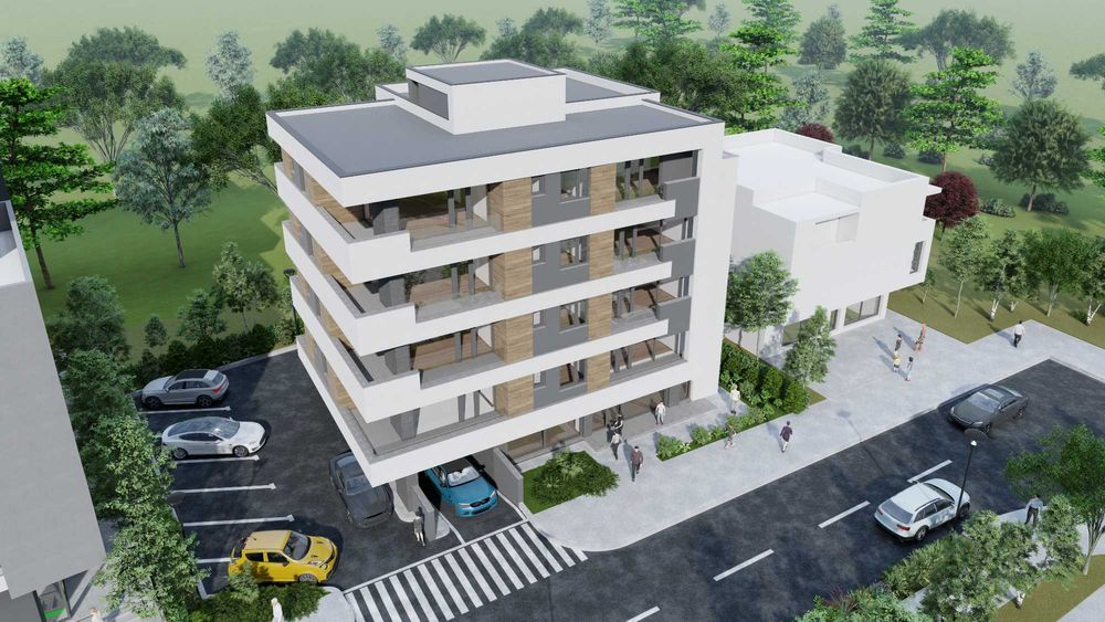 3 camere  ETAJ 2 - in BLOC NOU zona Teatru - Liceul Unirea