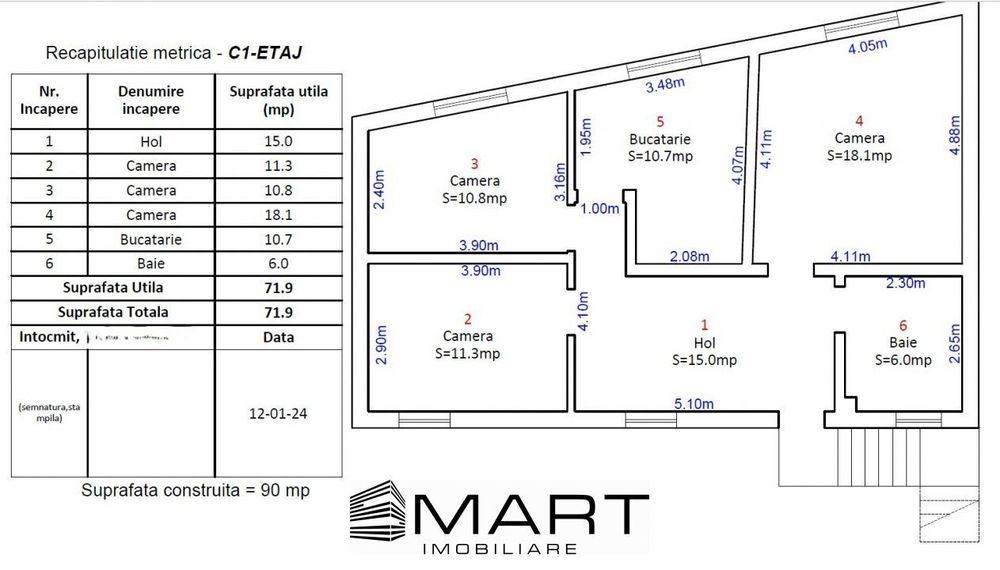 Casa individuala 150mp cartier Strand