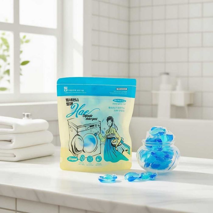 Капсулы для стирки Hae Capsule detergent свежесть океана
