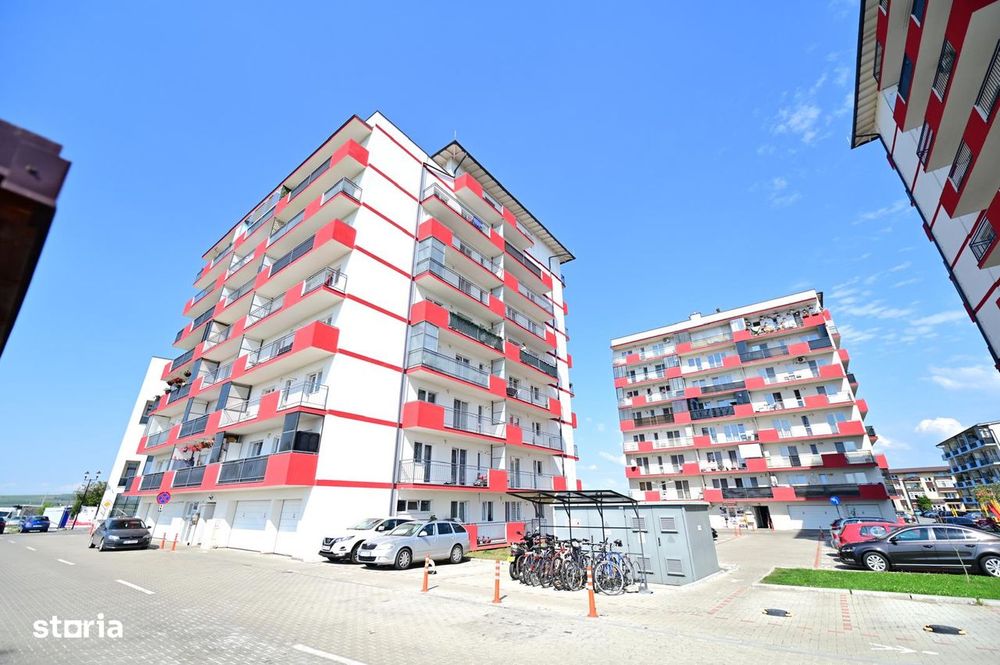 Apartament 2 camere, balcon, etaj 7, parcare inclusa, 450 EUR