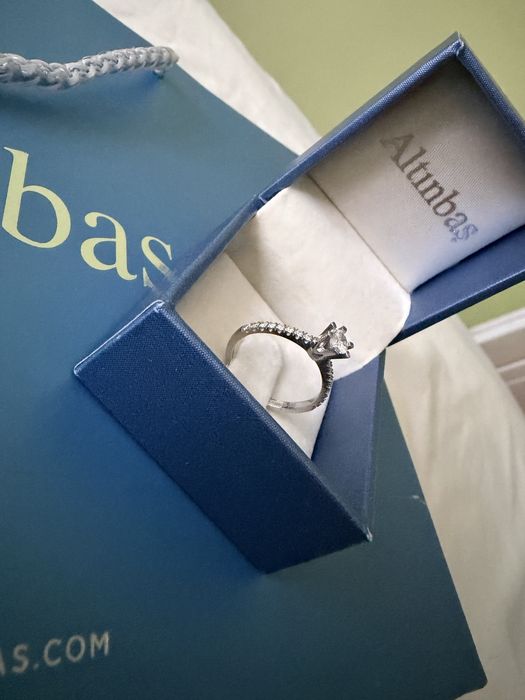Пръстен Altinbas с Диаманти 0.40ct от Бяло Злато 14K