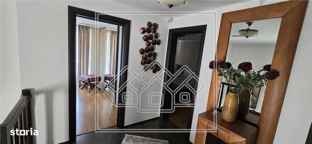 Casa moderna, mobilata PREMIUM - 132 mp utili + teren de 265 mp