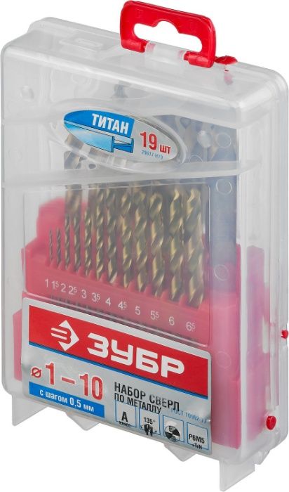 Набор свёрел по металлу