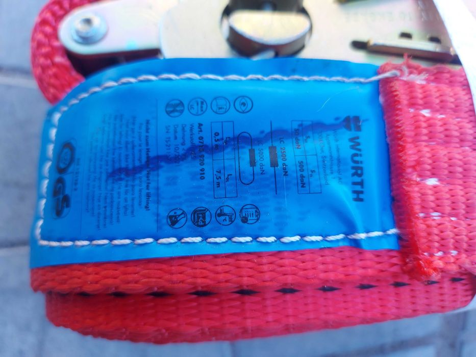 Укрепителни колани за товари Wurth