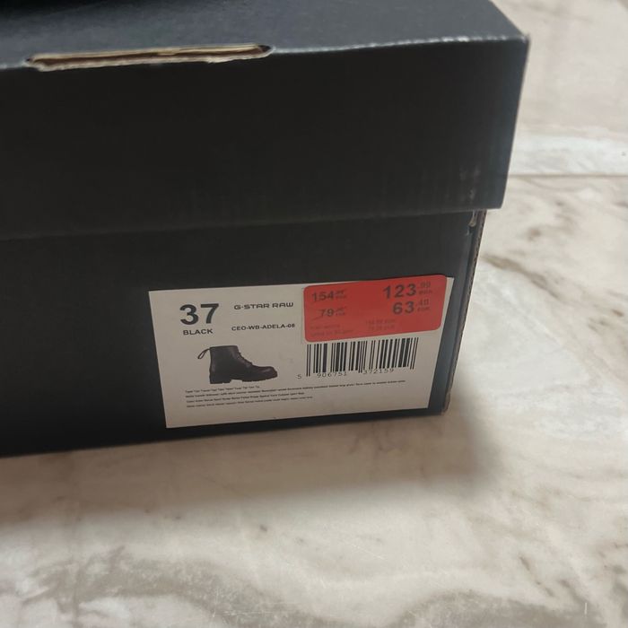 Дамски черни боти G-Star