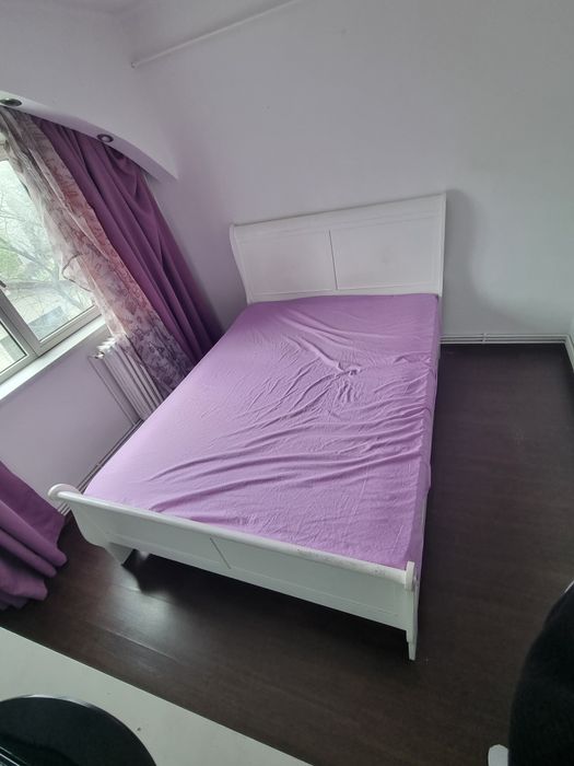 Vand pat dublu matrimonial si canapea extensibila l