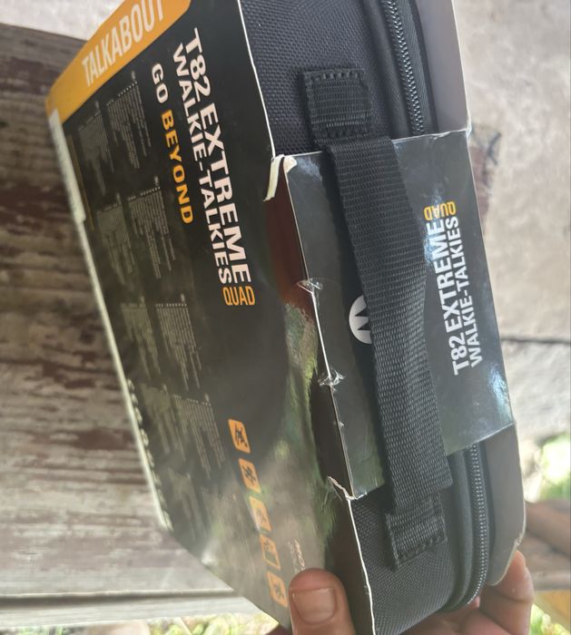 Motorola T82 walkie-talkies
