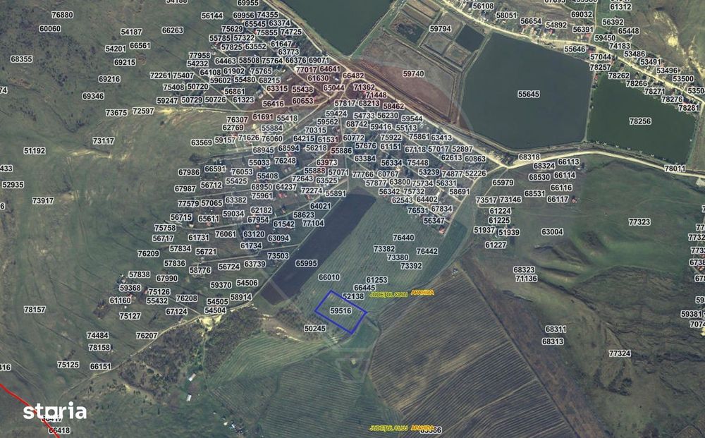 Teren extravilan de vanzare in Campenesti