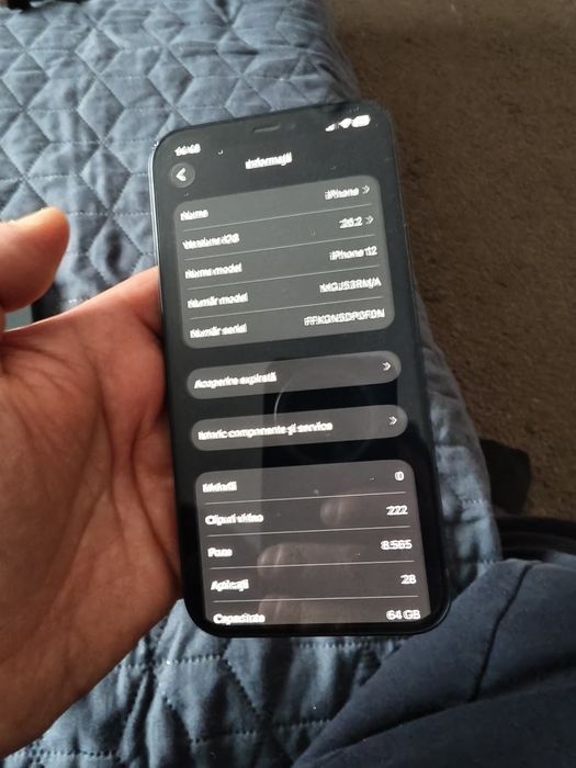 Telefon Iphone 12 64gb Black