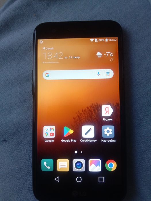Смартфон LG K10+