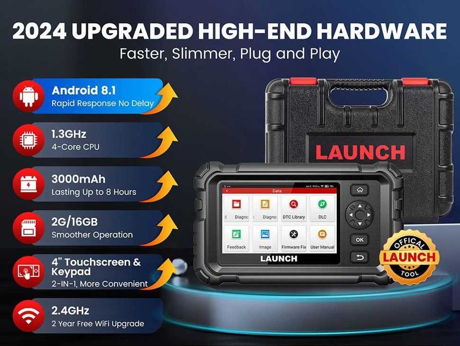 Scaner diagnoza camioane LAUNCH CRP129 HD 24V