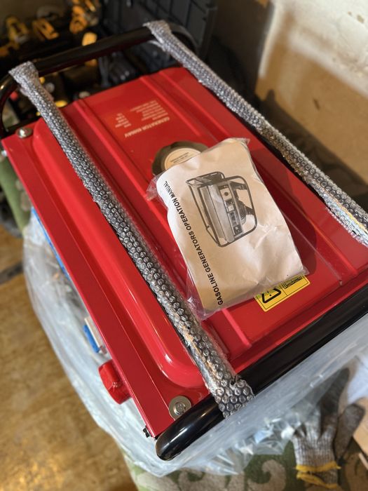 новый генератор + бензапила макита