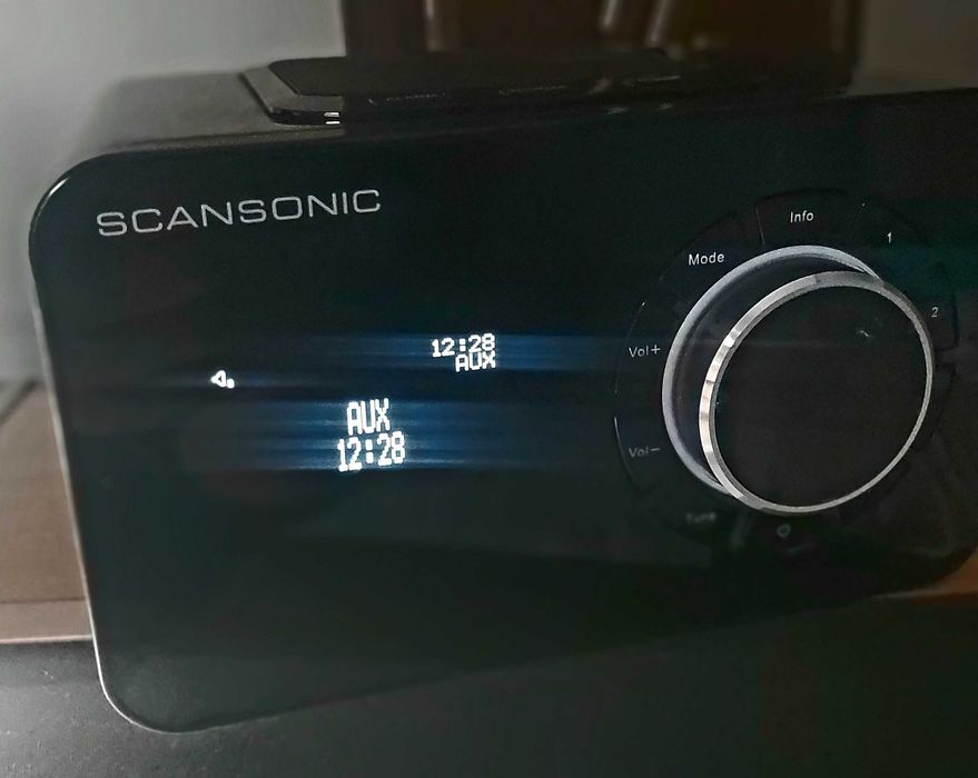 Radio Digital DAB+/FM Scansonic R3 - Sunet Premium & Design Danez