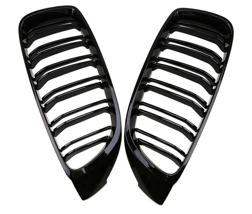 Бъбреци за BMW F32 / F33 / F36 (2013+) Черен Гланц Двойни