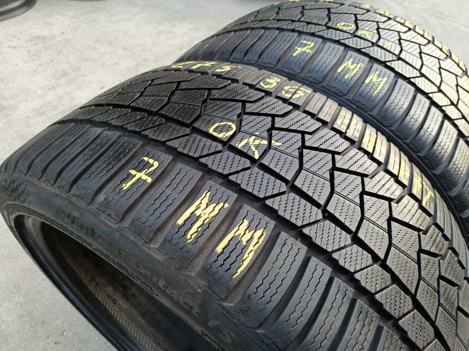 Doua anvelope iarna 275 35 20 continental wintercontact TS 860S run flat
