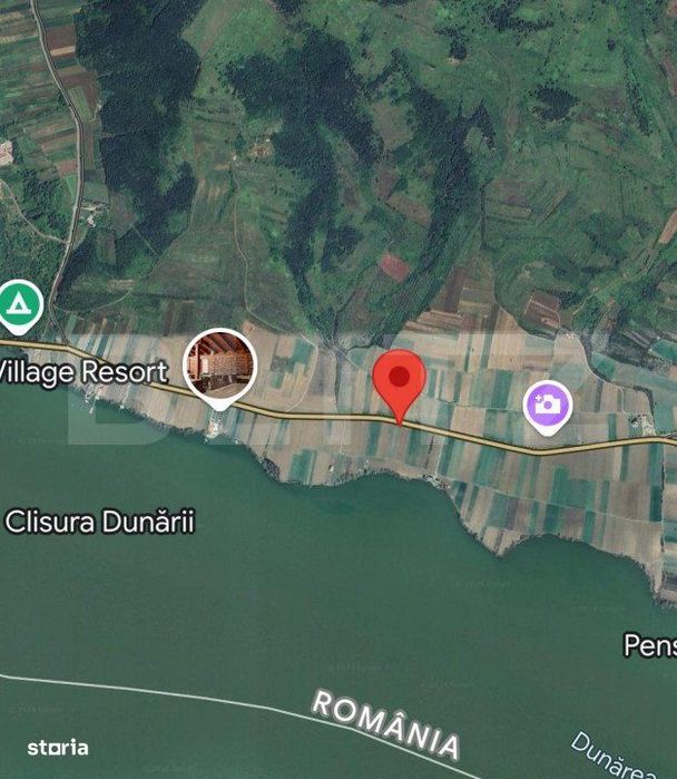 Teren intravilan de 1000 mp cu iesire la Dunare, Berzeasca!