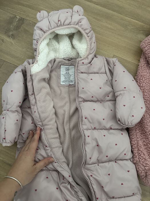 Зимни дрехи за момиче 6-9м
