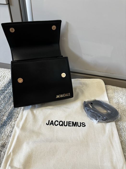 Geantă Jacquemus neagră nouă