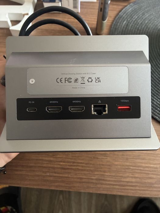 Macbook Pulwtop - докинг станция- до 4TB NVme