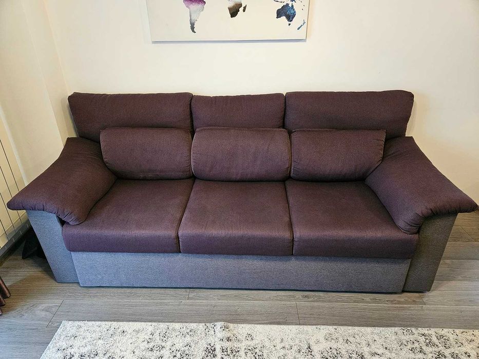Canapea extensibila 3 locuri stofa