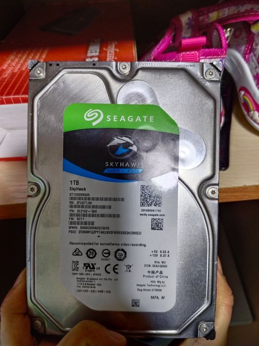Жосткий диск для видеонаблюдения