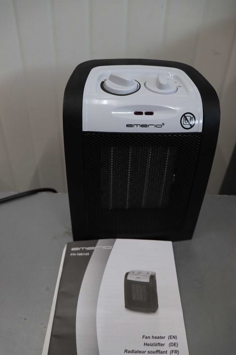 Emerio 1800W ECO керамичен вентилаторен нагревател,две нива на мощност