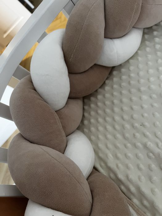 Бортик велюр  косичка