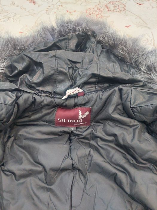 Кожного куртка, бу