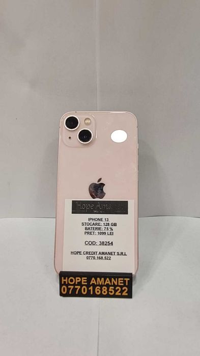 Hope Amanet P1/IPHONE 13 128GB/75% BAT #38254