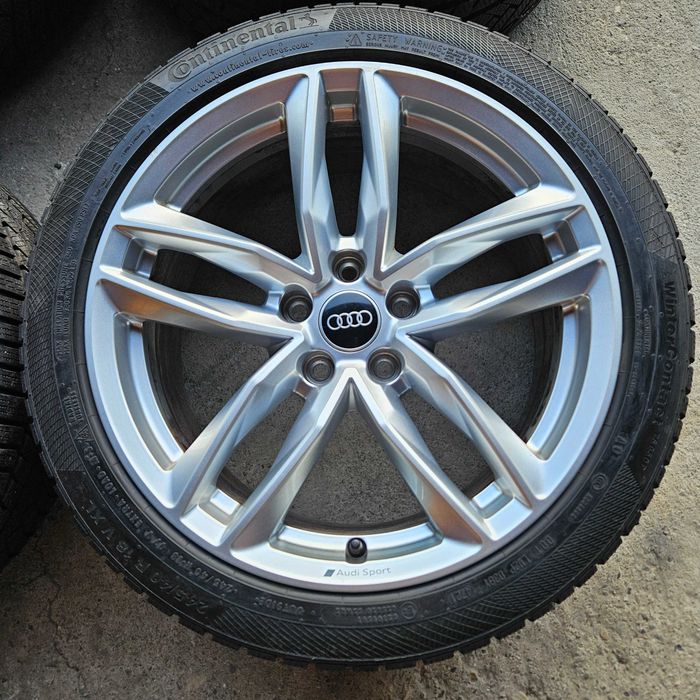 Roti/Jante/Jenti originale Audi A4 B8 (8K) 2007-2016 | B9 (8W) 2015-2024 | Audi Sport | Continental AO 245/40 R18