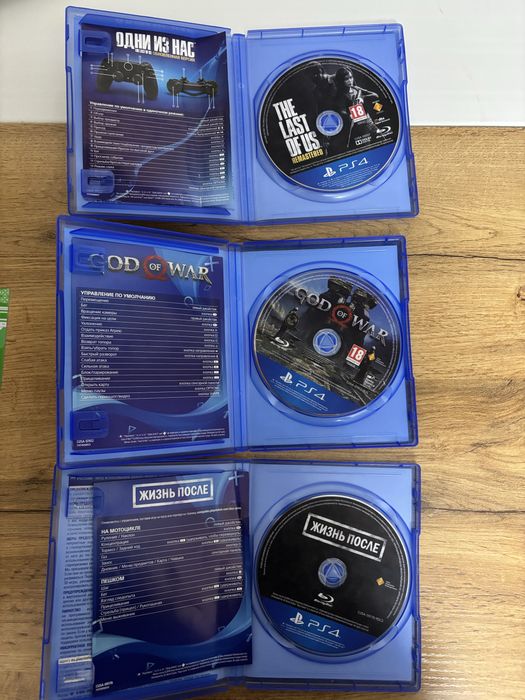 Комплект игр на playstation4