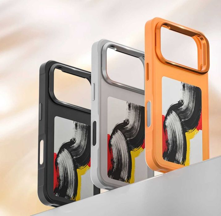 iPhone 17 pro max Phone Case NFC display on Phone Case 4.0" HD