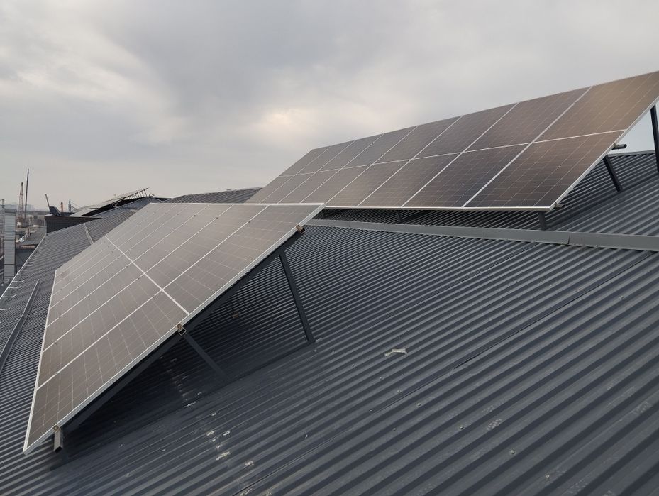 Quyosh panel stansiyasi oʻrnatish 3kw ... 100kw gacha