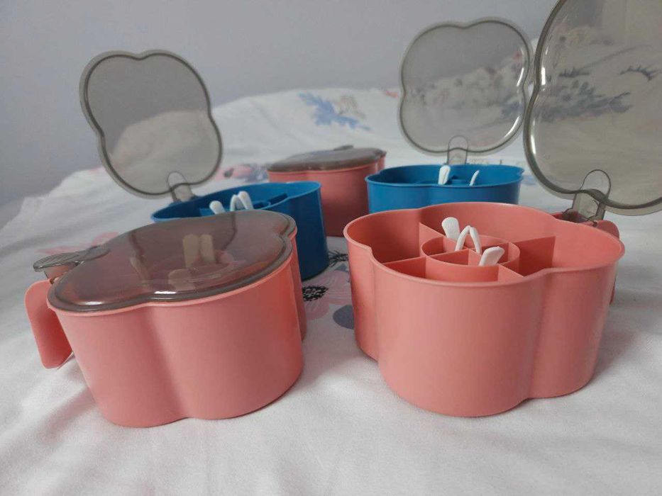 4в1 Кутии за Подправки с Лъжички | 5бр.