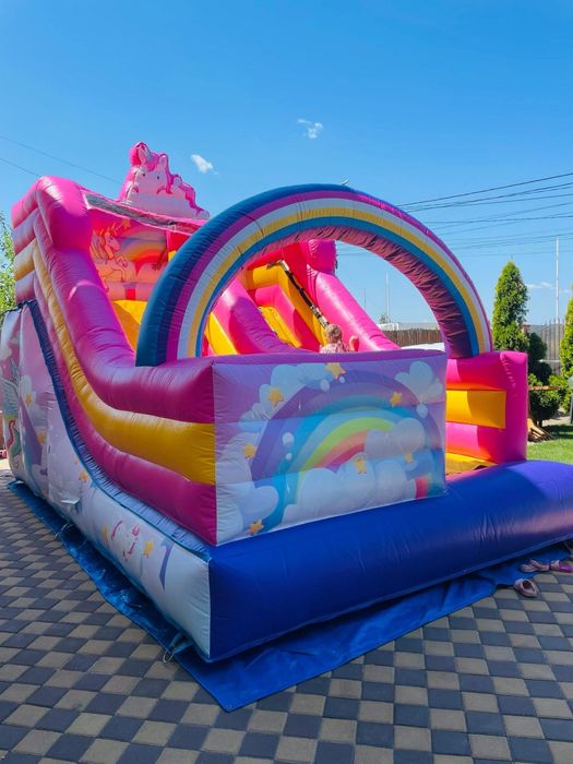 Topogane gonflabile, tobogane gonabile , saltele, castele gonflabile