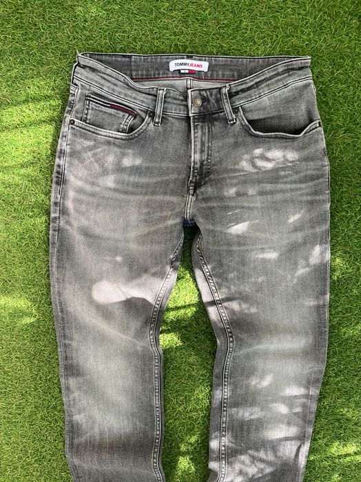 Мъжки дънки : TOMMY JEANS Scanton Slim Faded Black Jeans