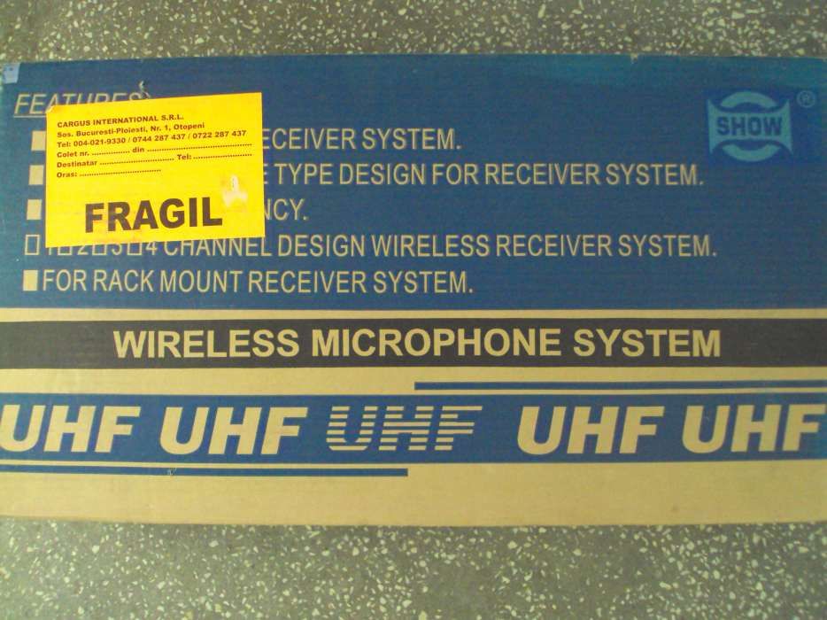 Set microphone wireless system karaoke-party