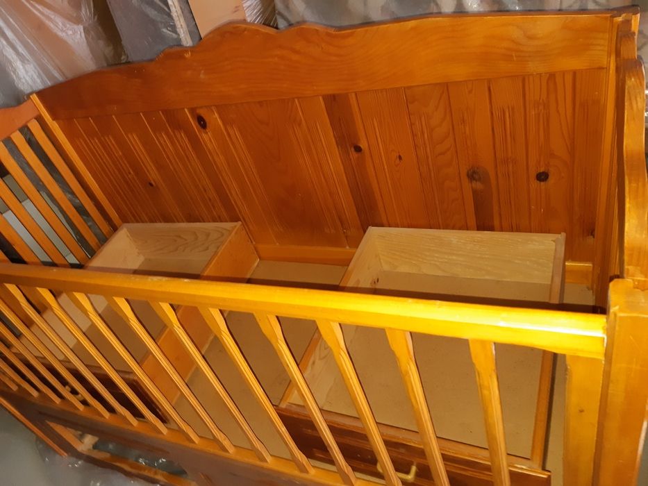 Детско легло ,чамово