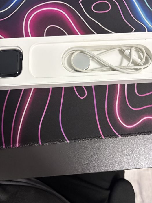Vand apple watch seria 8 gps aluminiu midnight sport band