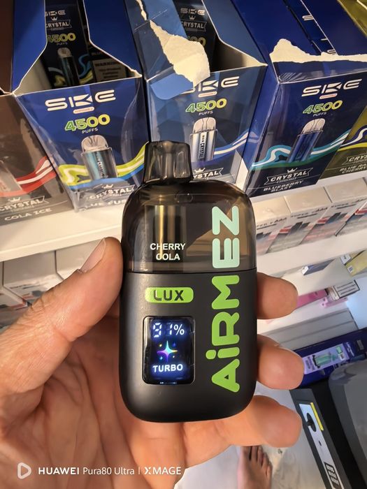 Premiera Vape 100.000 Puffs Airmez Lux Mod Turbo Nivel Lichid